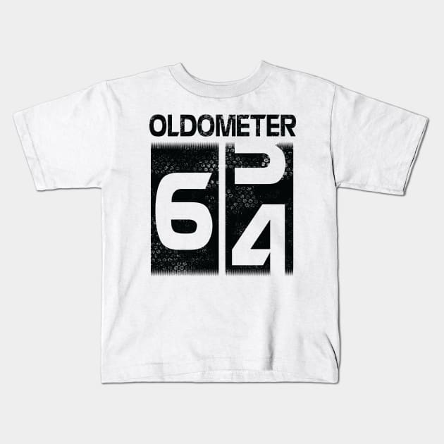 Oldometer Happy Birthday 64 Years Old Was Born In 1956 To Me You Papa Dad Mom Brother Son Husband Kids T-Shirt by Cowan79
